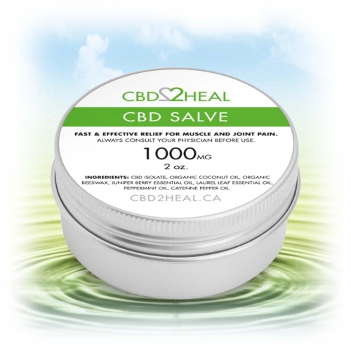 CBD Cream Canada - CBD Healing Salve 1000mg
