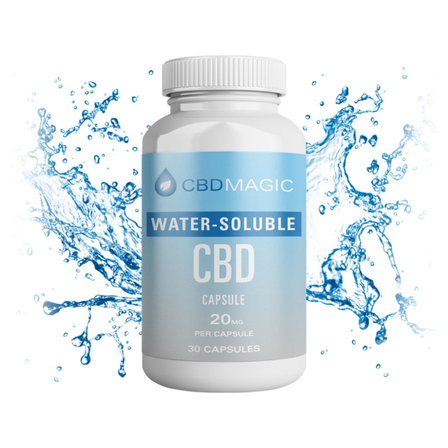 Water Soluble CBD Capsules 600mg