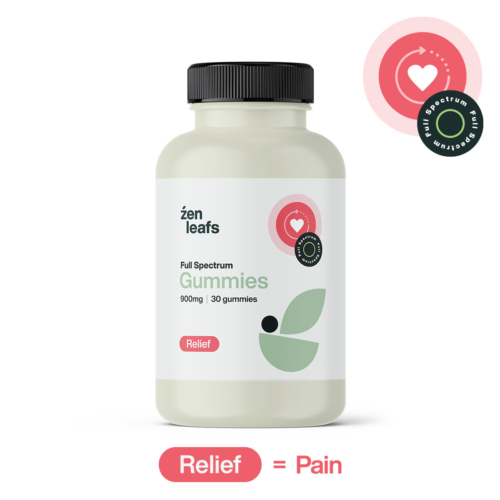 Full Spectrum CBD Gummies for Pain - 900mg