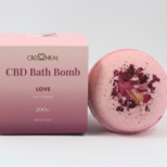 CBD Bath Bomb Love 200mg (CBD2HEAL) - Image 2