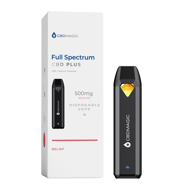 Full Spectrum CBD Vape for Pain 850mg