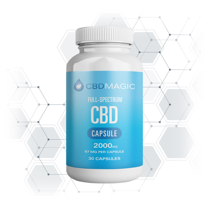 Full Spectrum CBD Capsules 2000mg