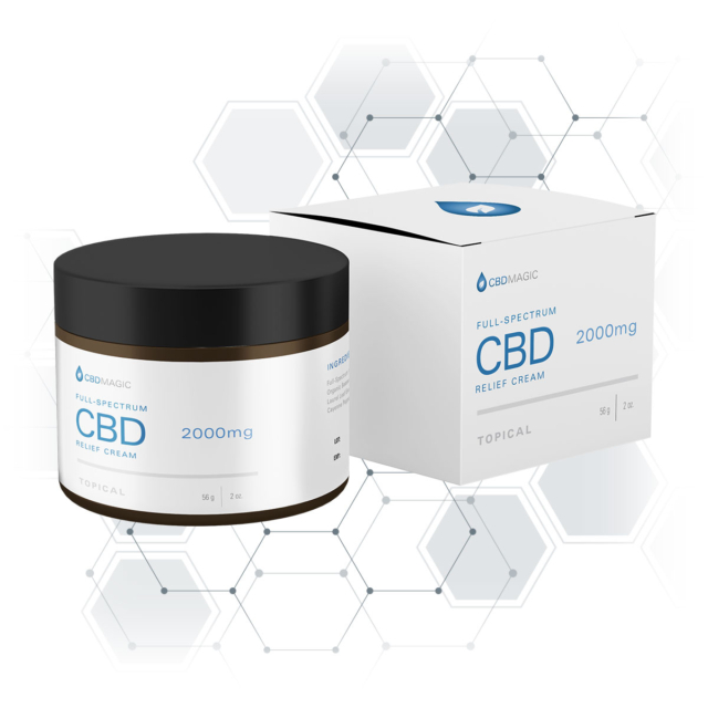 Full Spectrum CBD Pain Cream 2000mg